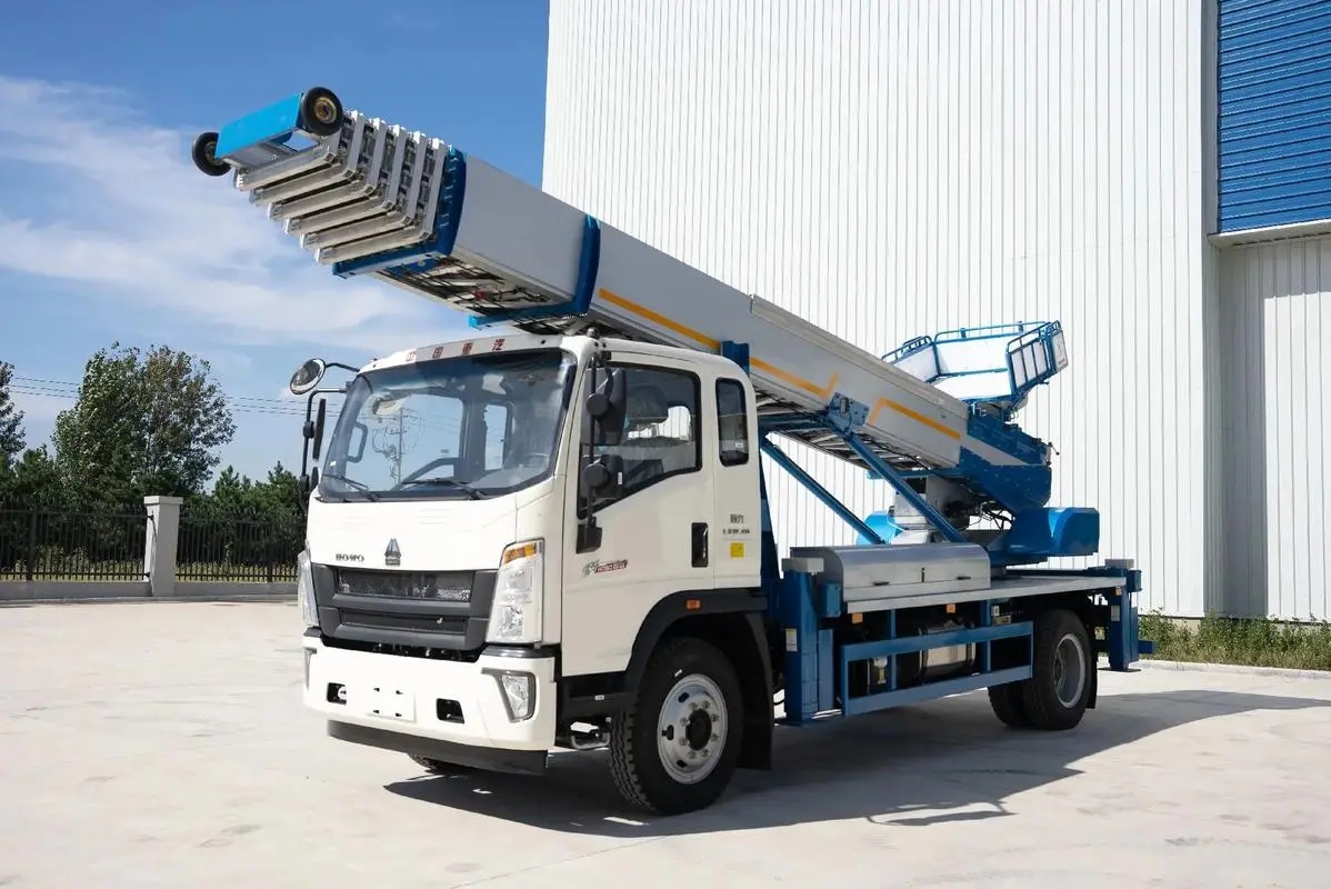 镇江京口专业的云梯车出租