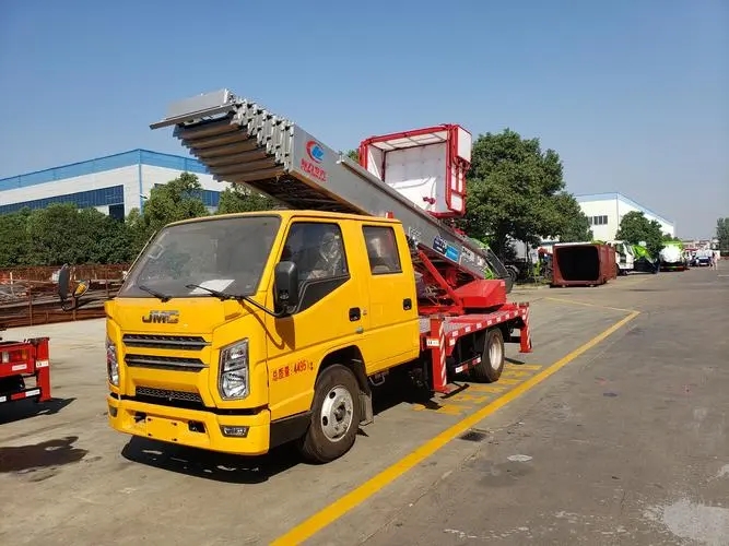 镇江京口附近云梯车出租 砂石搬运